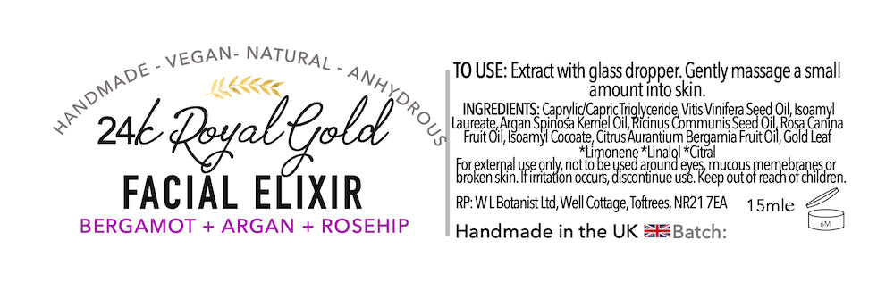 Royal 24k Gold Facial Elixir
