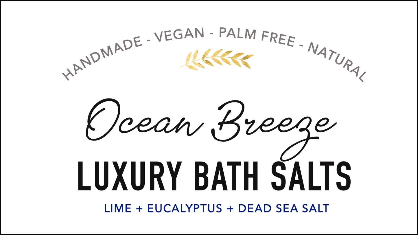 Ocean Breeze Luxury Bath Salts