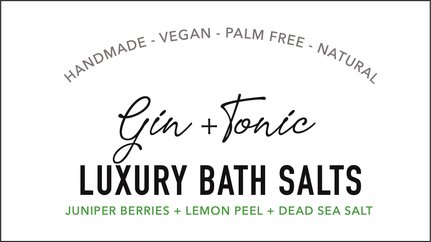 G&T Luxury Bath Salts