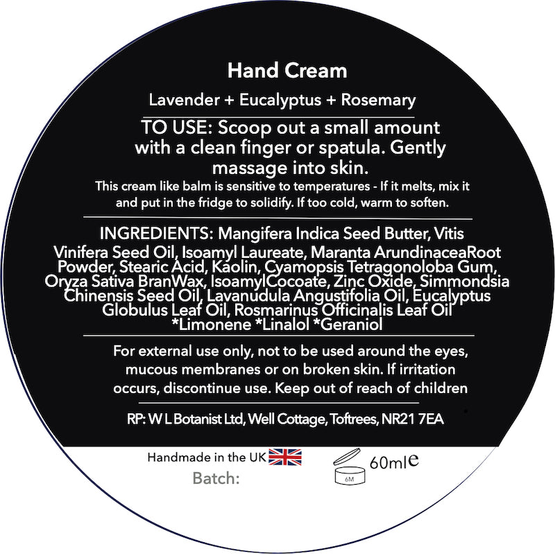 Botanical Hand Cream