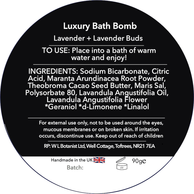 Dreamy Lavender Bath Bomb