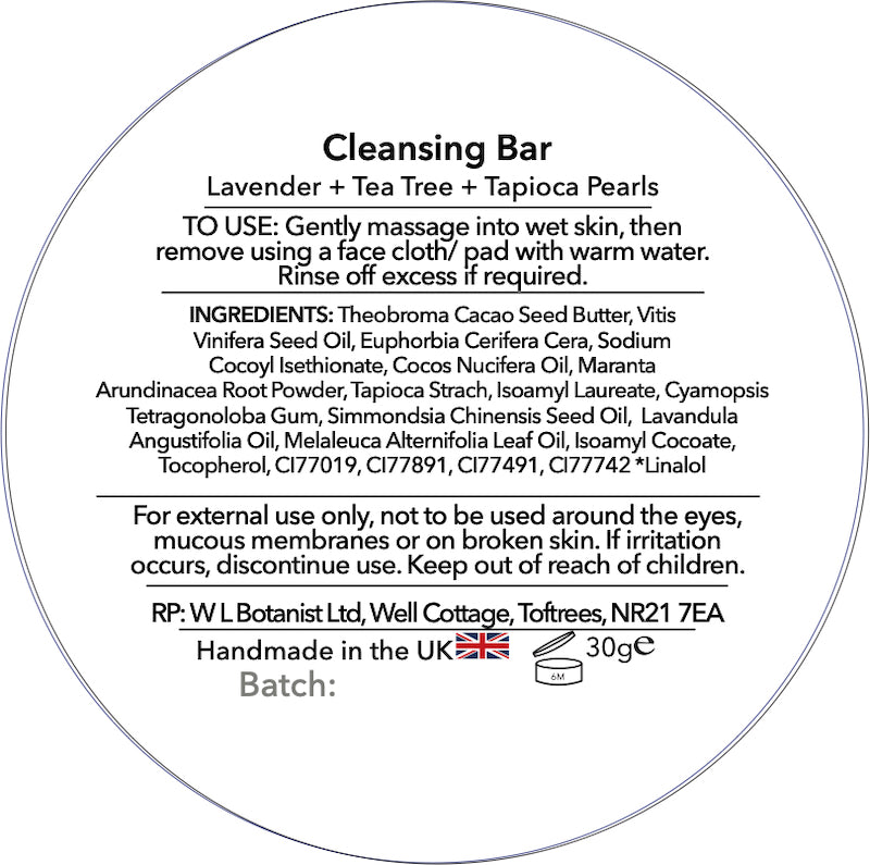 Pink Pearl Makeup Remover Cleansing Bar