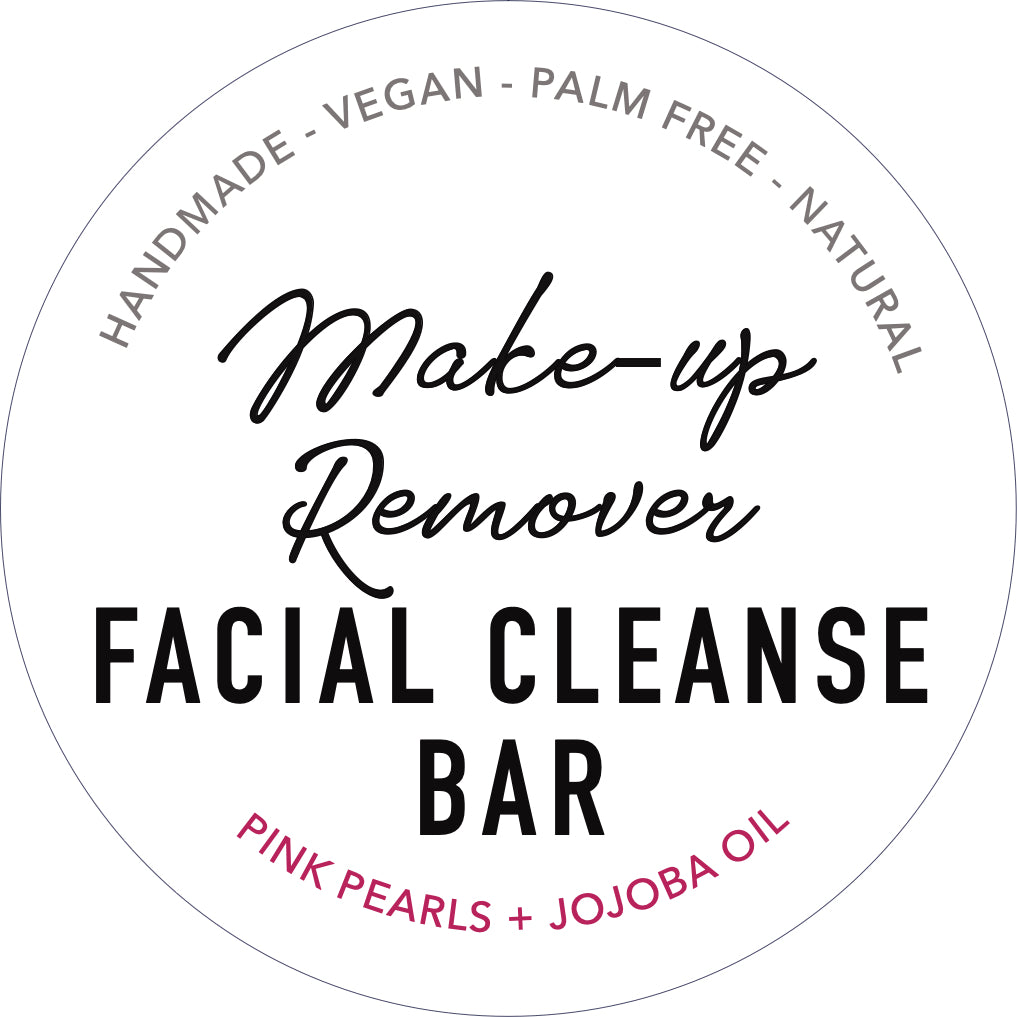 Pink Pearl Makeup Remover Cleansing Bar