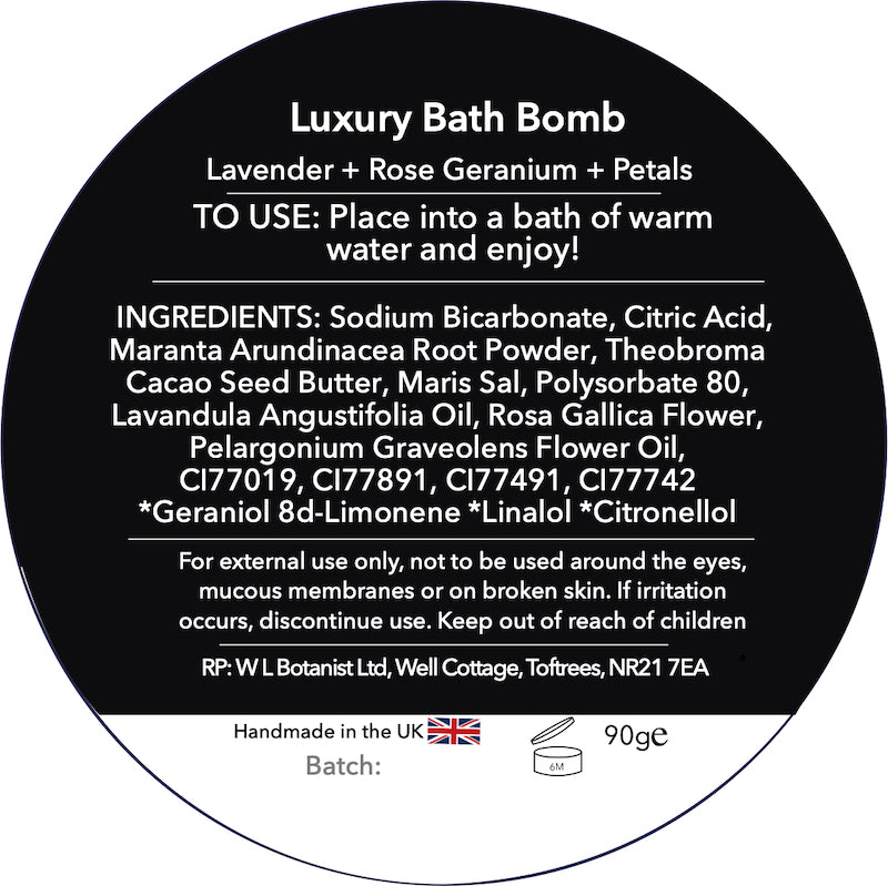 Luxury Rose Bath Bomb