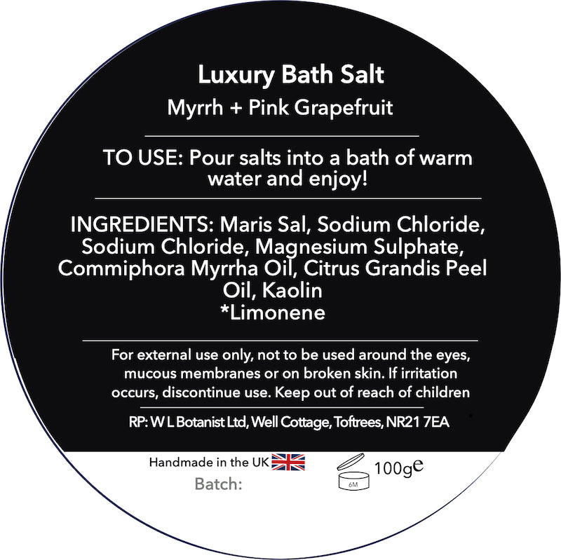Light Spice Luxury Bath Salts
