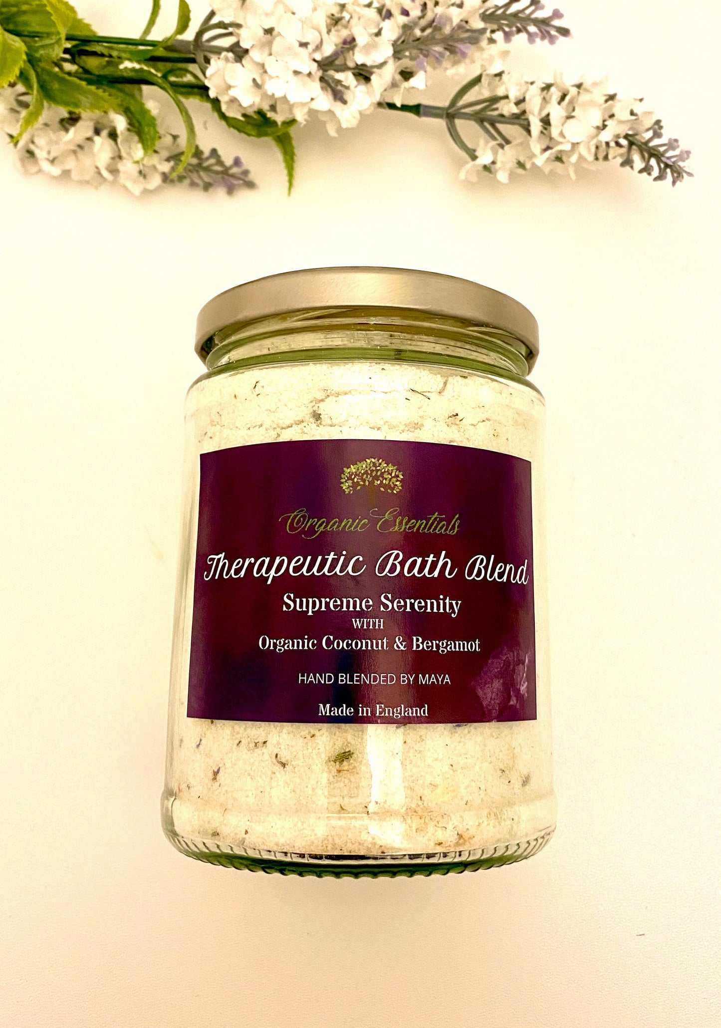 Luxury Bath Blend - Bergamot & Organic Coconut-0