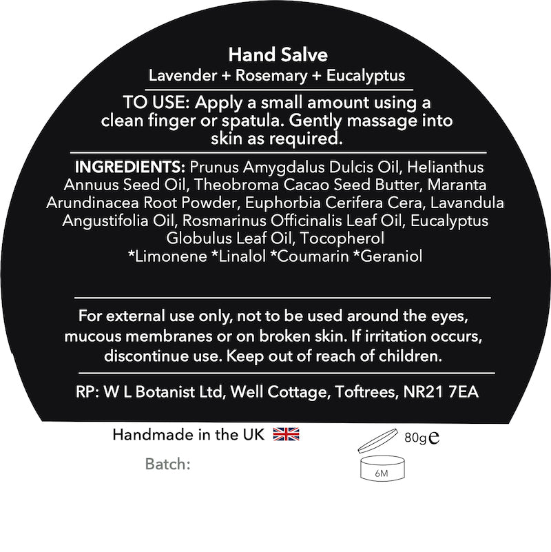 Botanical Hand Salve