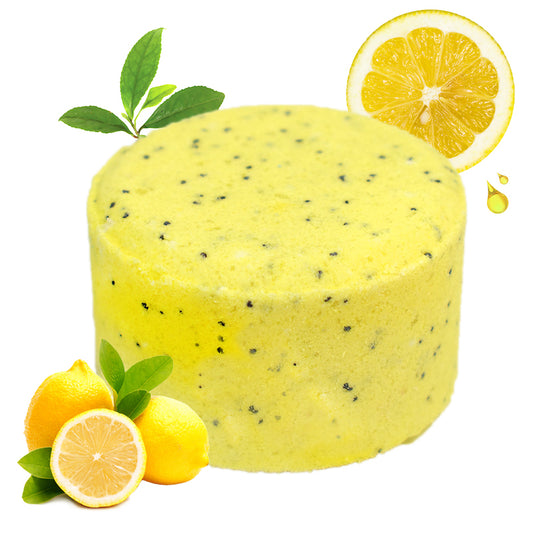 Lemon & Poppy Seed Bath Bomb