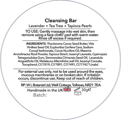 Pink Pearl Makeup Remover Cleansing Bar