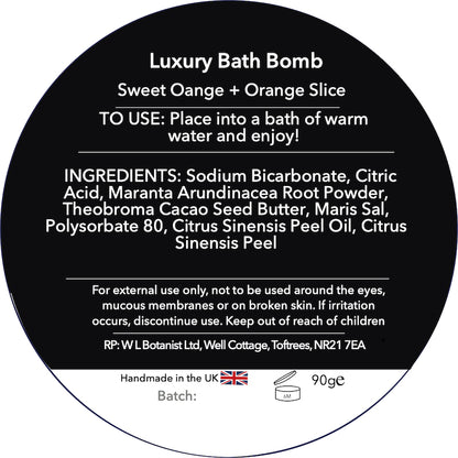 Sweet Orange Bath Bomb