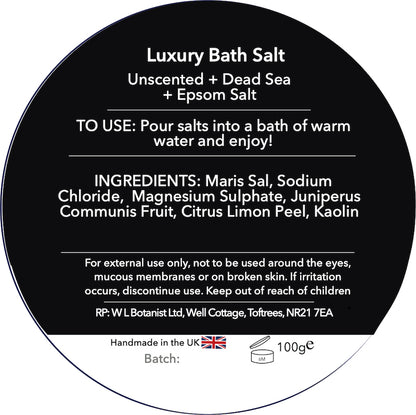 Pure and Simple Luxury Bath Salts