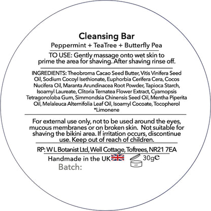 Butterfly Pea Shave & Cleanse Bar