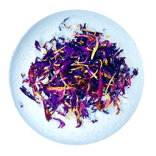 Therapeutic Bath Bomb - Palmarosa & Lemon Verbena Essential Oil-0