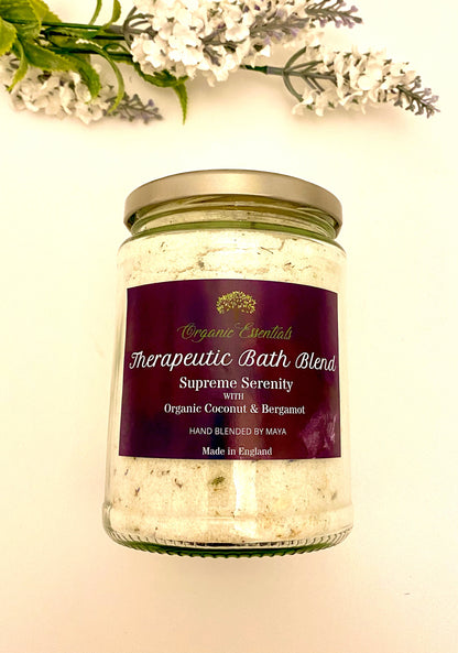 Luxury Bath Blend - Bergamot & Organic Coconut-0